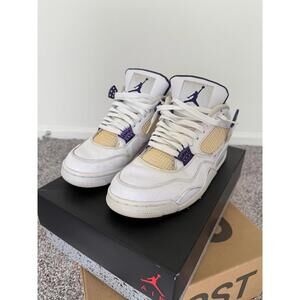 Jordan 4 Metallic purple